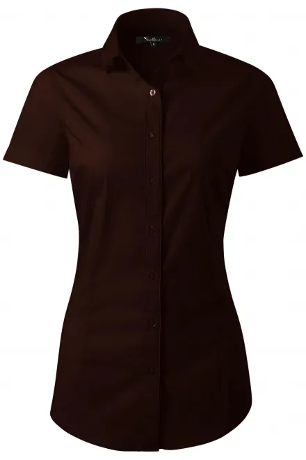 Blusa de mujer Slim fit - café, M