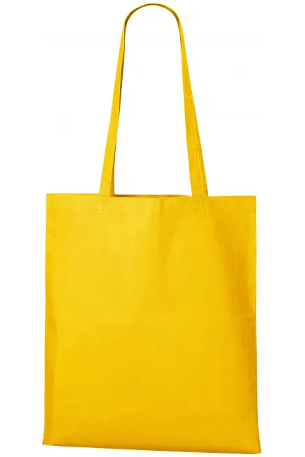 Bolsa de compras de algodón - amarillo, uni