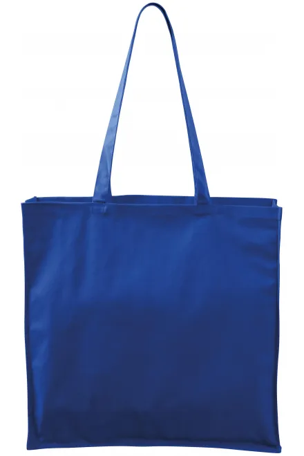 Bolsa de compras grande - azul real, uni