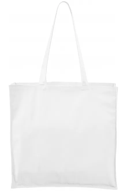 Bolsa de compras grande - blanco, uni