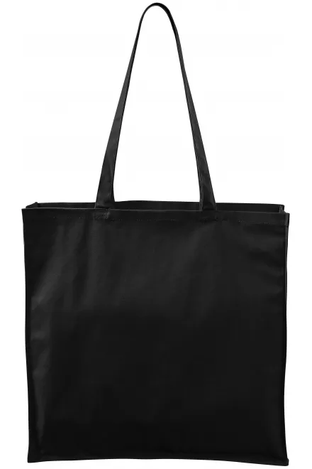 Bolsa de compras grande - negro, uni