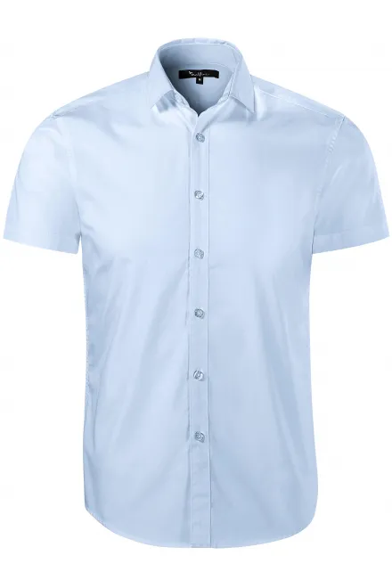 Camisa de hombre - Slim Fit - azul claro, XL