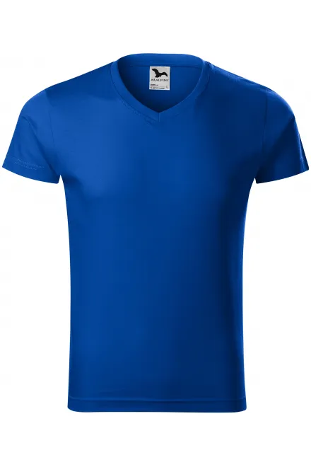 Camiseta ajustada para hombre - azul real, M