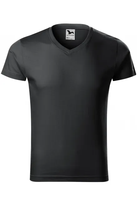 Camiseta ajustada para hombre - gris ébano, M