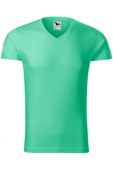 Camiseta ajustada para hombre - menta, M
