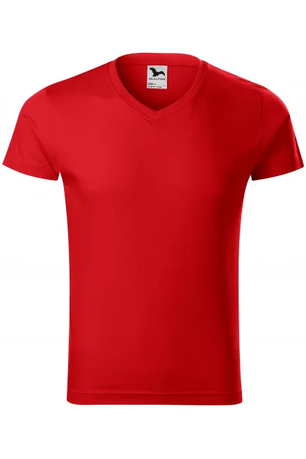 Camiseta ajustada para hombre - rojo, M