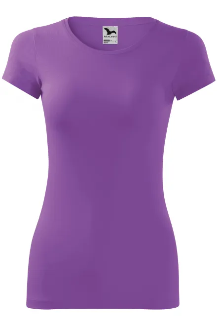 Camiseta ajustada para mujer - púrpura, M