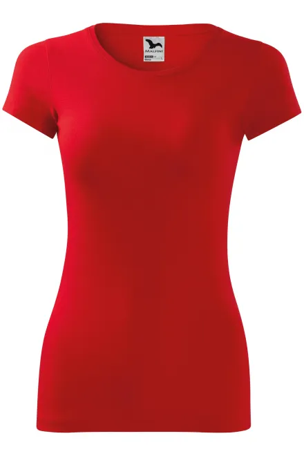 Camiseta ajustada para mujer - rojo, M