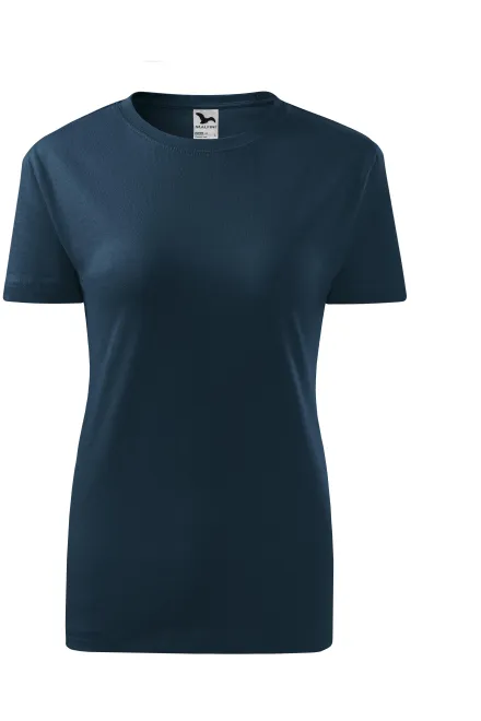 Camiseta clásica de mujer - azul oscuro, S