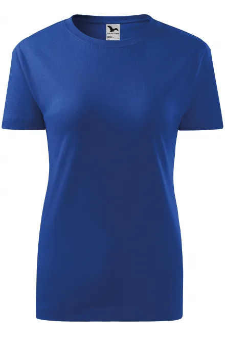 Camiseta clásica de mujer - azul real, S