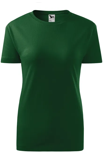 Camiseta clásica de mujer - botella verde, S