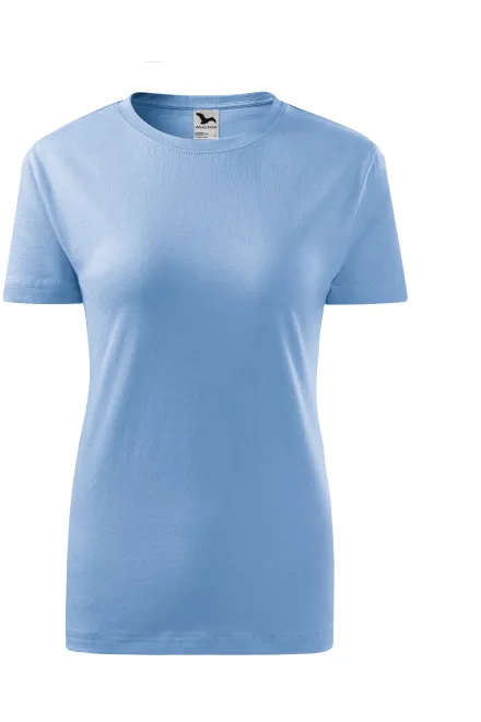 Camiseta clásica de mujer - cielo azul, S
