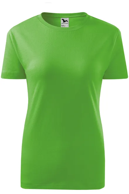 Camiseta clásica de mujer - manzana verde, S