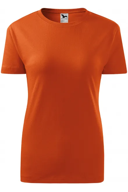 Camiseta clásica de mujer - naranja, S