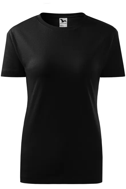 Camiseta clásica de mujer - negro, S