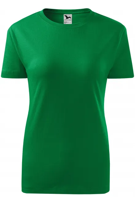 Camiseta clásica de mujer - pasto verde, S