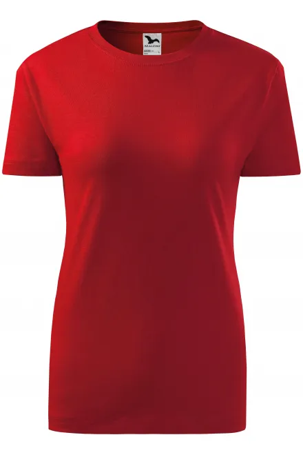 Camiseta clásica de mujer - rojo, S