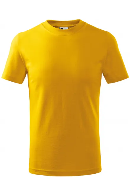 Camiseta clásica infantil - amarillo, 146 cm / 10 años