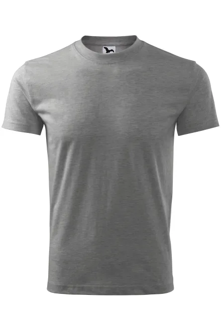 Camiseta clásica - mármol gris oscuro, M