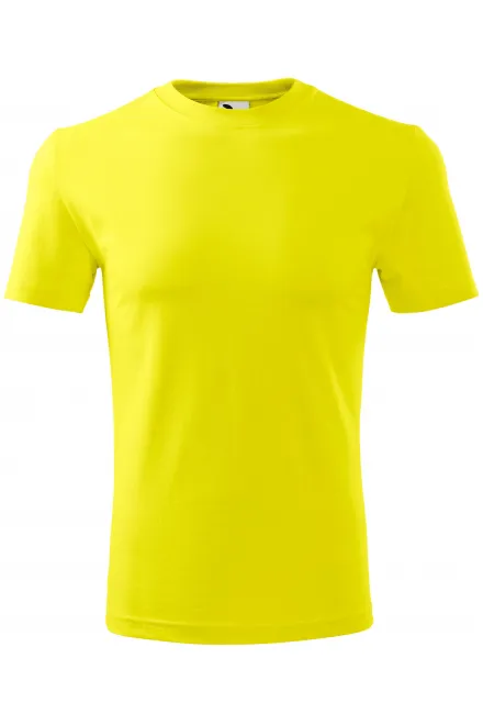 Camiseta clásica para hombre - limón amarillo, S