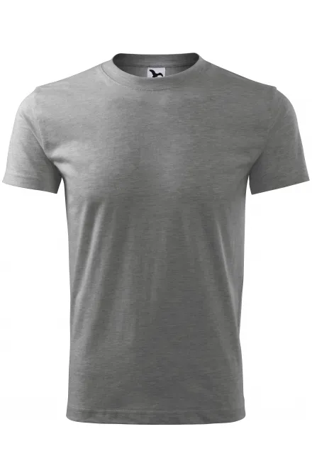 Camiseta clásica para hombre - mármol gris oscuro, S