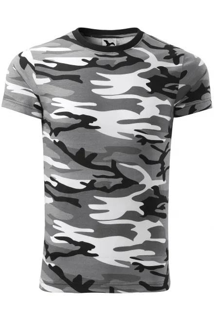 Camiseta de camuflaje - camuflaje gris, L
