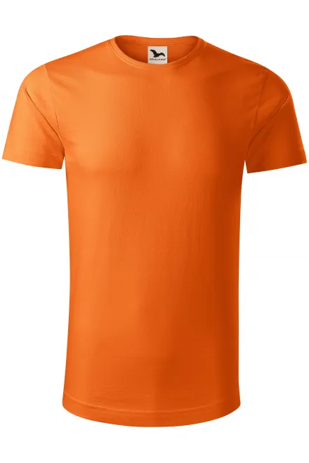 Camiseta de hombre de algodón orgánico - naranja, L