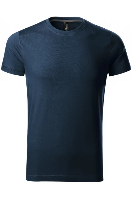 Camiseta de hombre decorada - azul oscuro, M