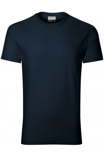 Camiseta de hombre duradera - azul oscuro, L