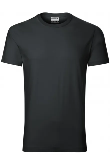 Camiseta de hombre duradera - gris ébano, L