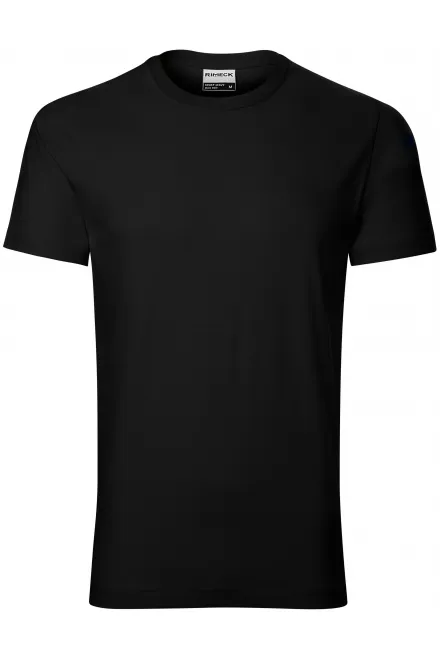 Camiseta de hombre duradera más pesada - negro, L