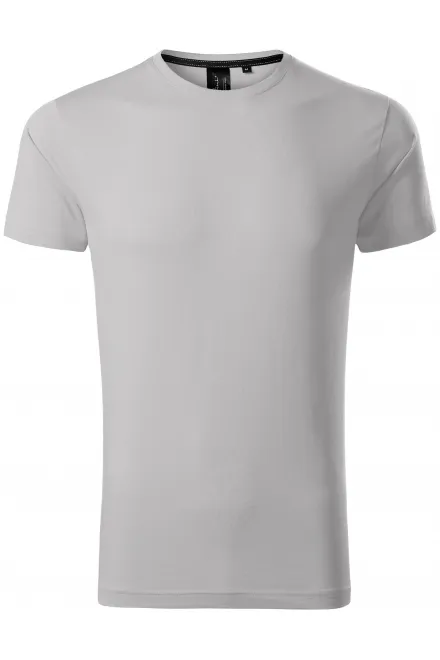 Camiseta de hombre exclusiva - gris-plata, M