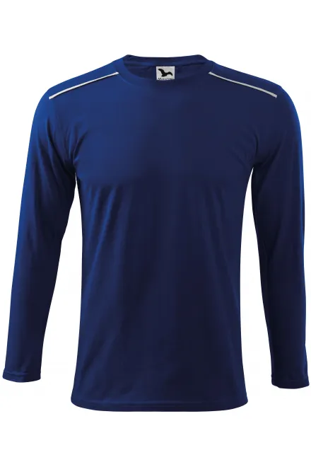 Camiseta de manga larga - azul real, 3XL