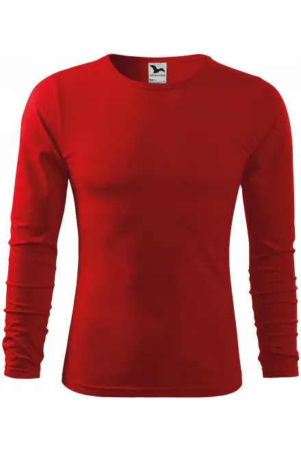 Camiseta de manga larga para hombre - rojo, S