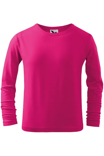 Camiseta de manga larga para niños - frambuesa, 158 cm / 12 años