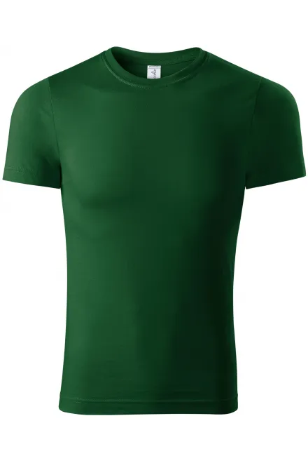 Camiseta de mayor peso - botella verde, M