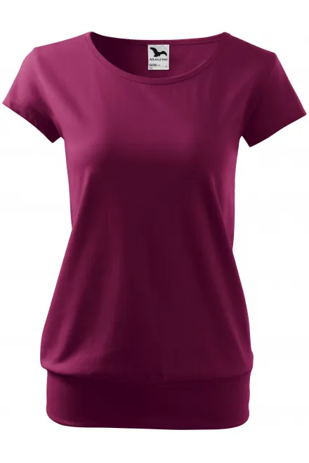 Camiseta de moda para mujer - fucsia, XL