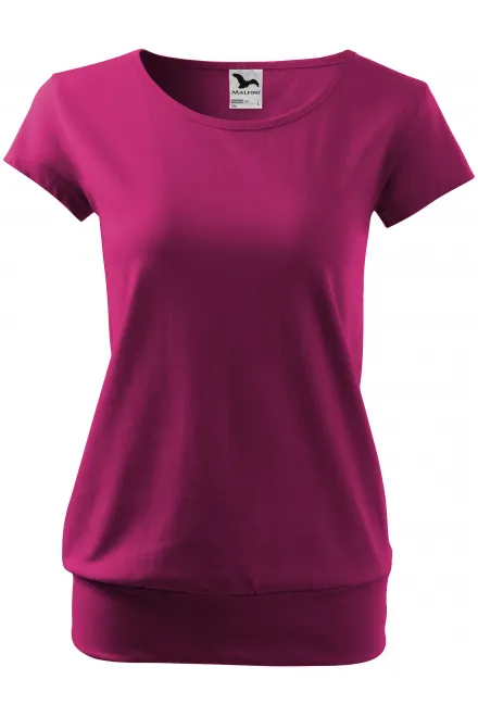 Camiseta de moda para mujer - fucsia, XL