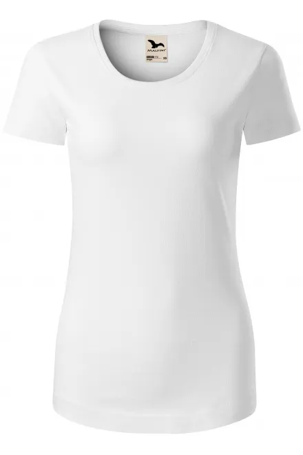 Camiseta de mujer de algodón orgánico - blanco, L