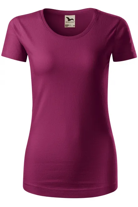 Camiseta de mujer de algodón orgánico - fucsia, L