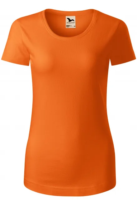 Camiseta de mujer de algodón orgánico - naranja, L