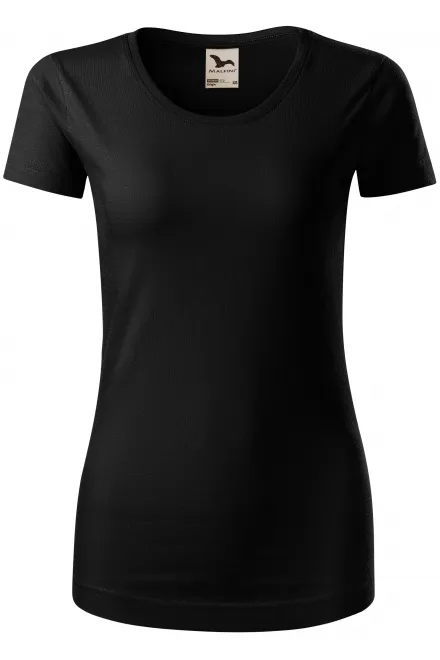 Camiseta de mujer de algodón orgánico - negro, L