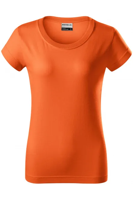 Camiseta de mujer duradera de peso pesado - naranja, M