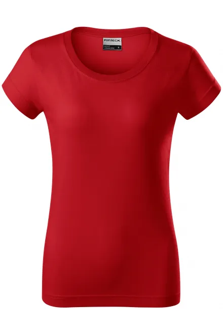 Camiseta de mujer duradera de peso pesado - rojo, M