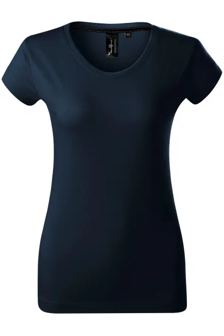 Camiseta de mujer exclusiva - azul oscuro, S