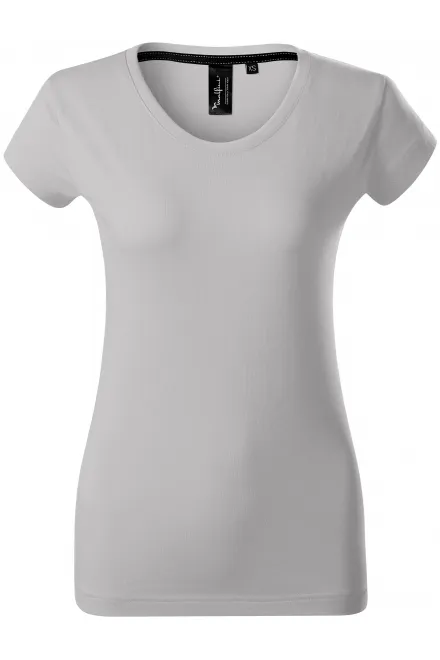 Camiseta de mujer exclusiva - gris-plata, S