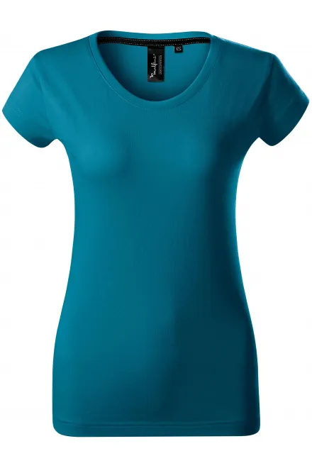 Camiseta de mujer exclusiva - petrol blue, S