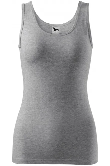 Camiseta de mujer - mármol gris oscuro, S
