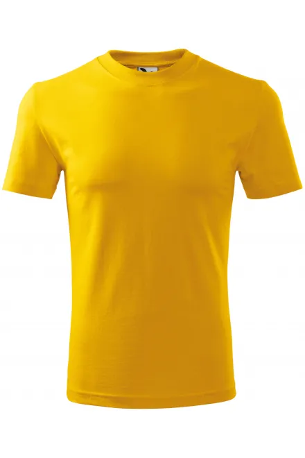 Camiseta de peso pesado - amarillo, L