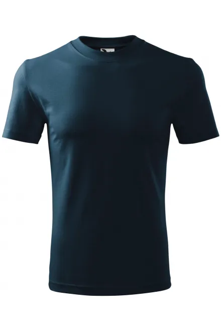 Camiseta de peso pesado - azul oscuro, L